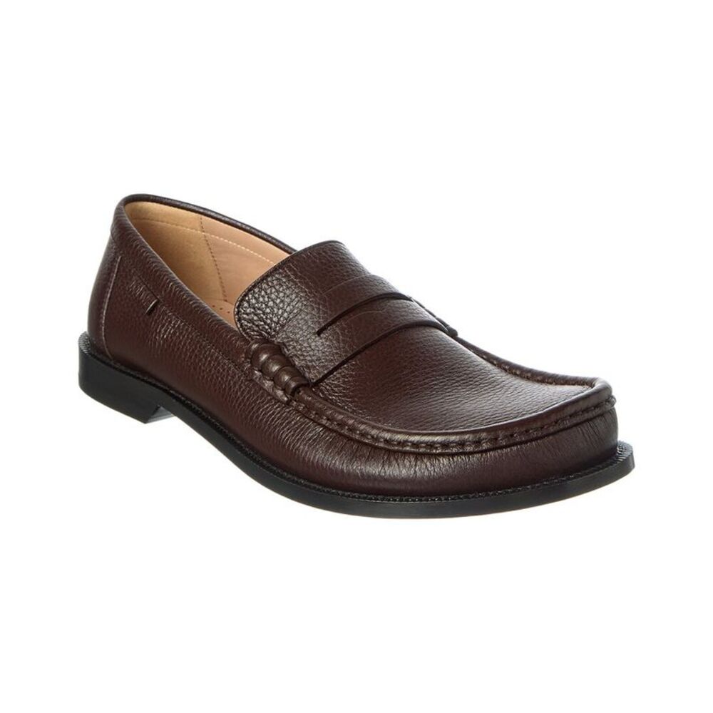 Loewe Leather Loafer, Brown